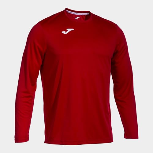 Detalle de Joma Camiseta Deportiva Manga Larga Combi XXS, roja