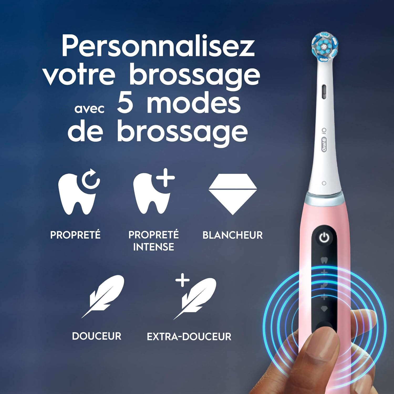 Detalle de Oral-B iO 5N Brosse électrique 5 modes