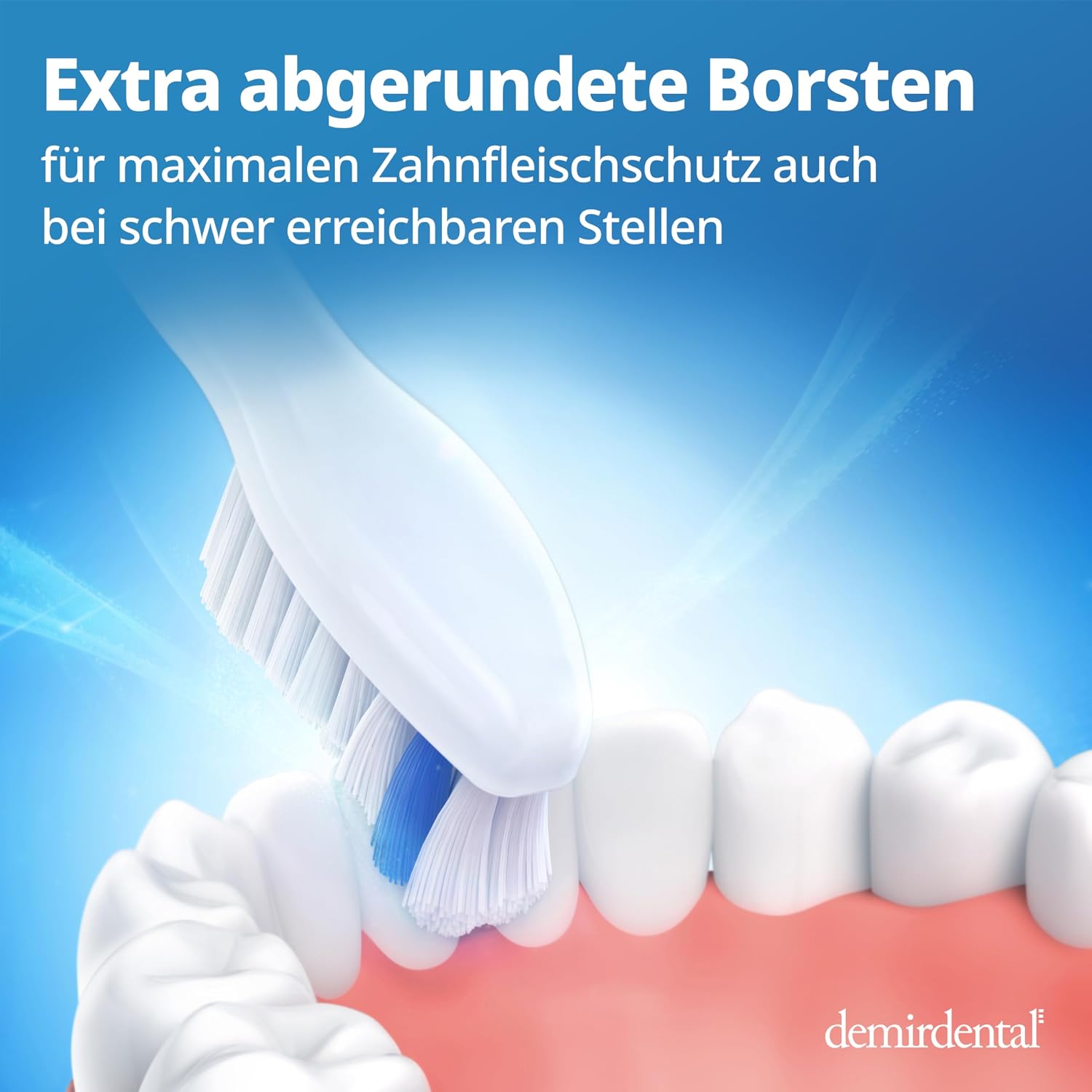Thumbnail 3 de demirdental Sensitive Aufsätze 8er Pack passend für Philips Sonicare