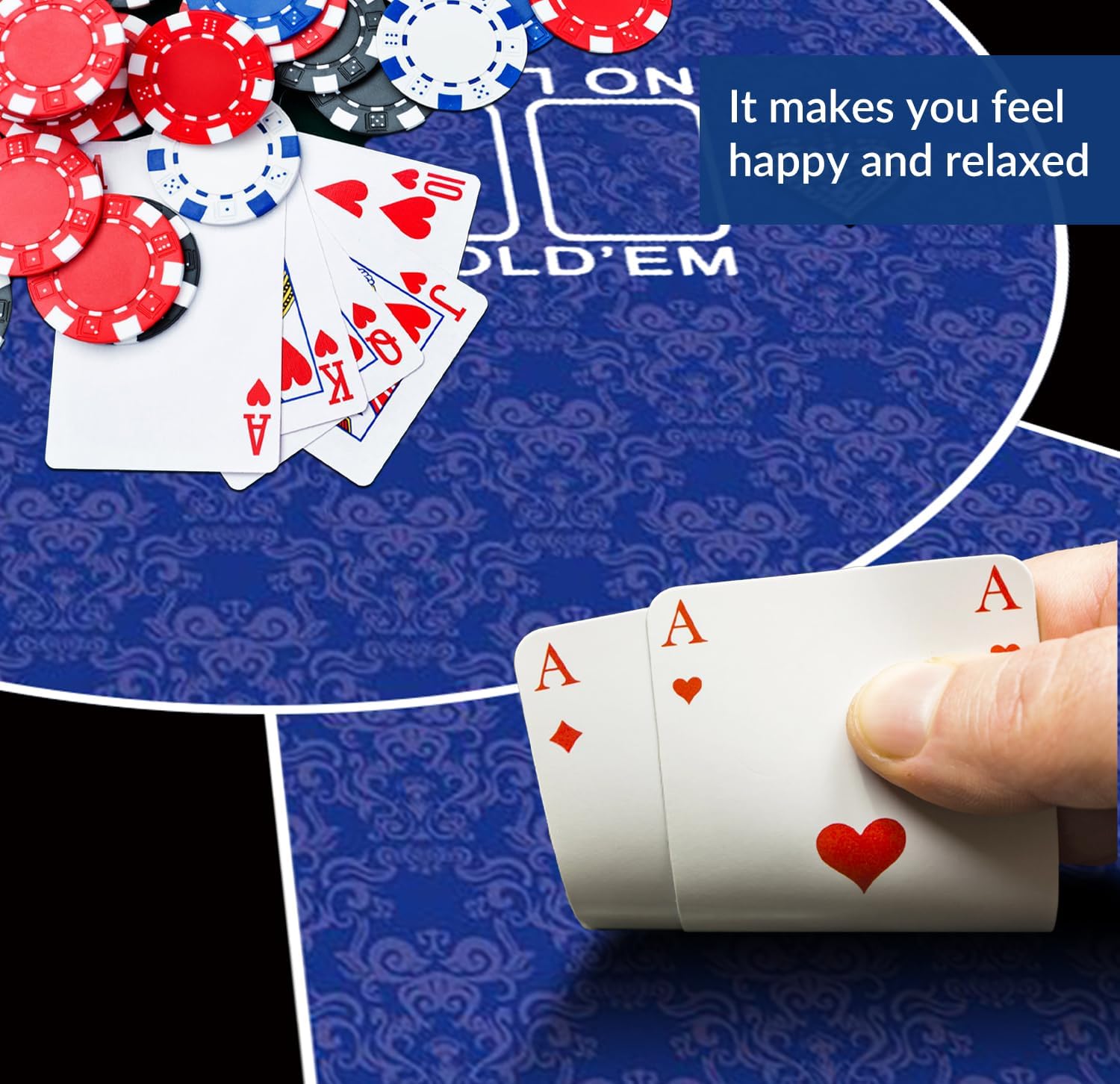Detalle de Nuveti Poker Mat Rubber