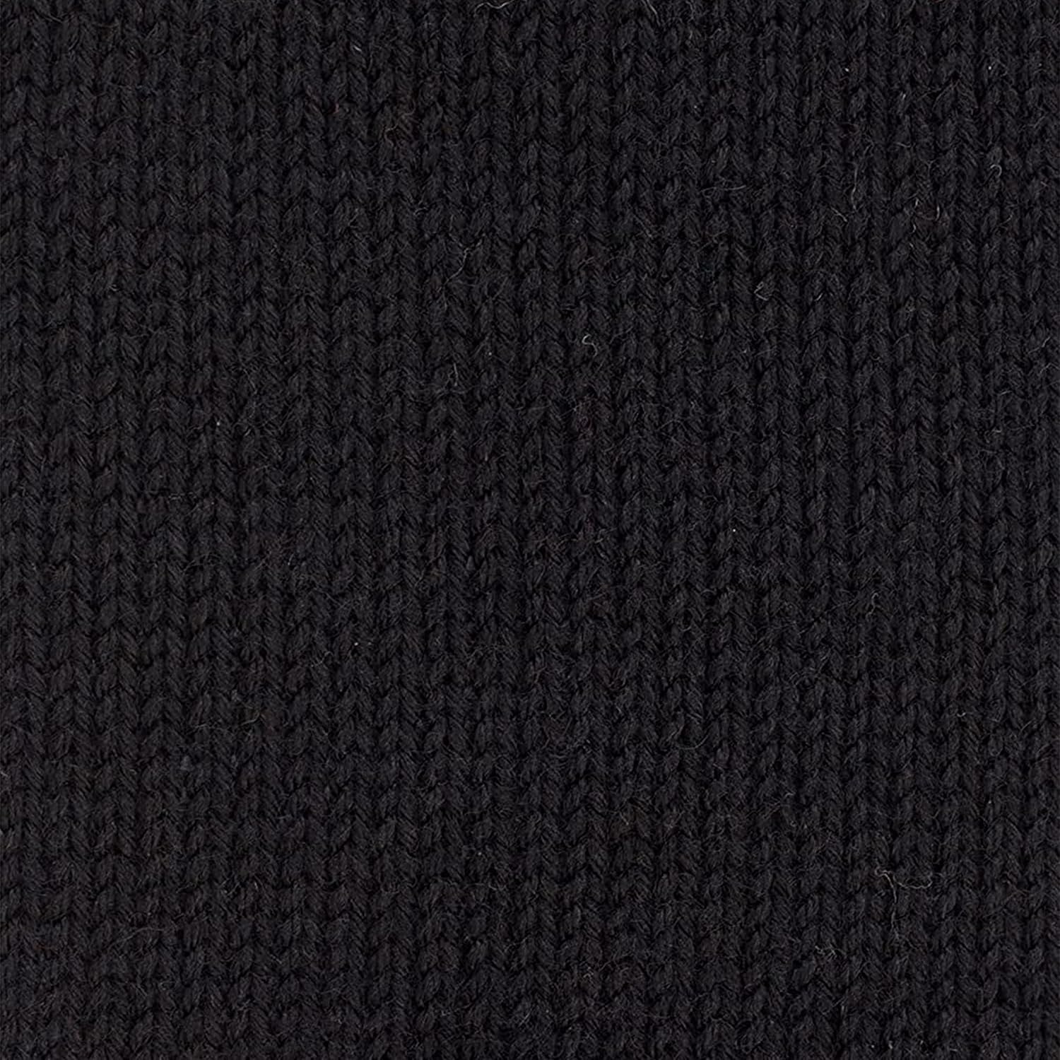 Detalle de Gründl Hot Socks Pearl uni – czarna włóczka skarpetkowa, 200 m/50 g
