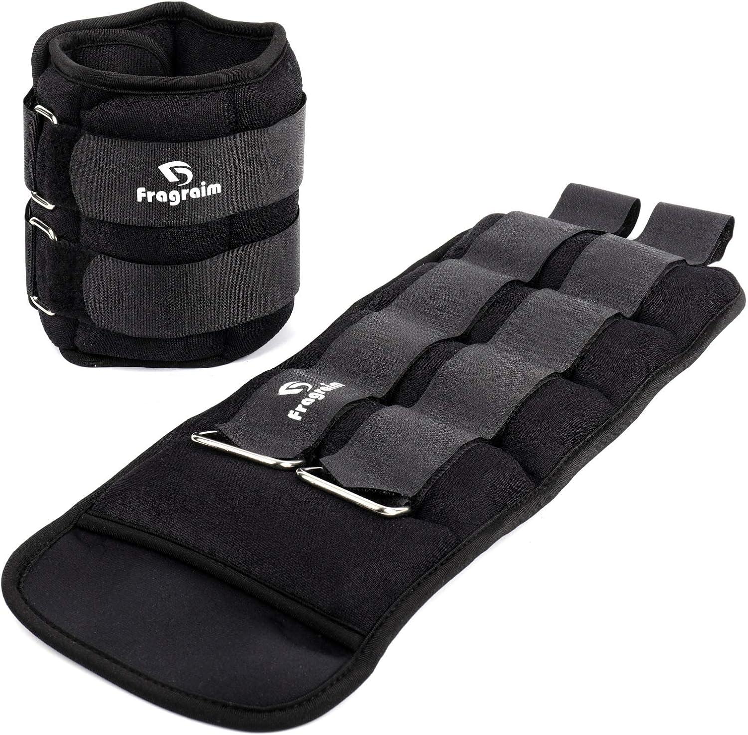 Detalle de Ankle Weights for Women, Men, and Kids – Adjustable 0.5–20 lbs Pair for Strength Training