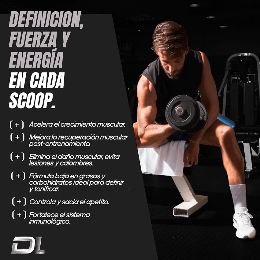 Detalle de Whey Protein 1 kg — Proteína en polvo con colágeno y magnesio 🥛