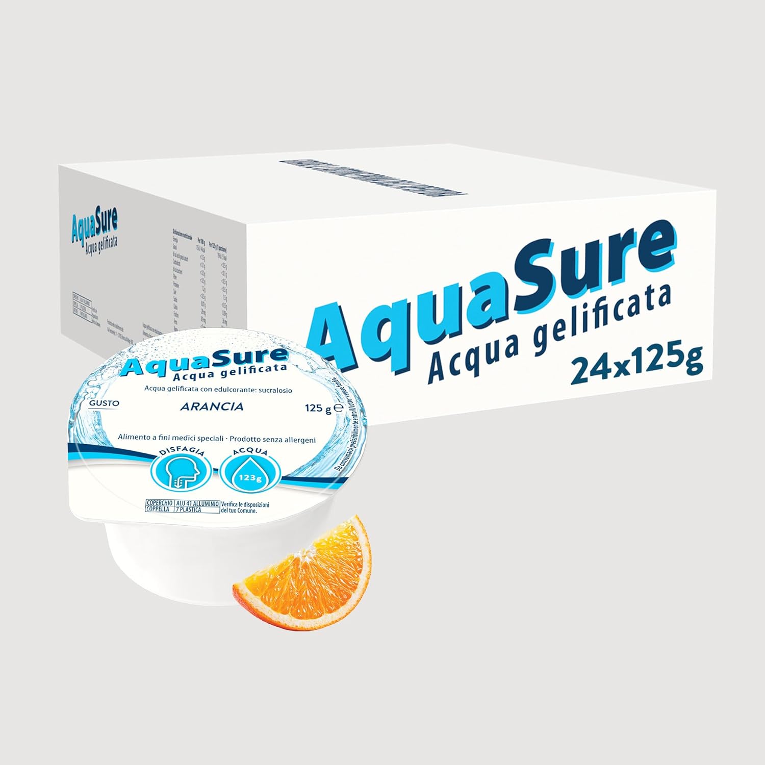 Thumbnail 6 de AquaSure 24 confezioni da 125 g di acqua gelificata 🍹