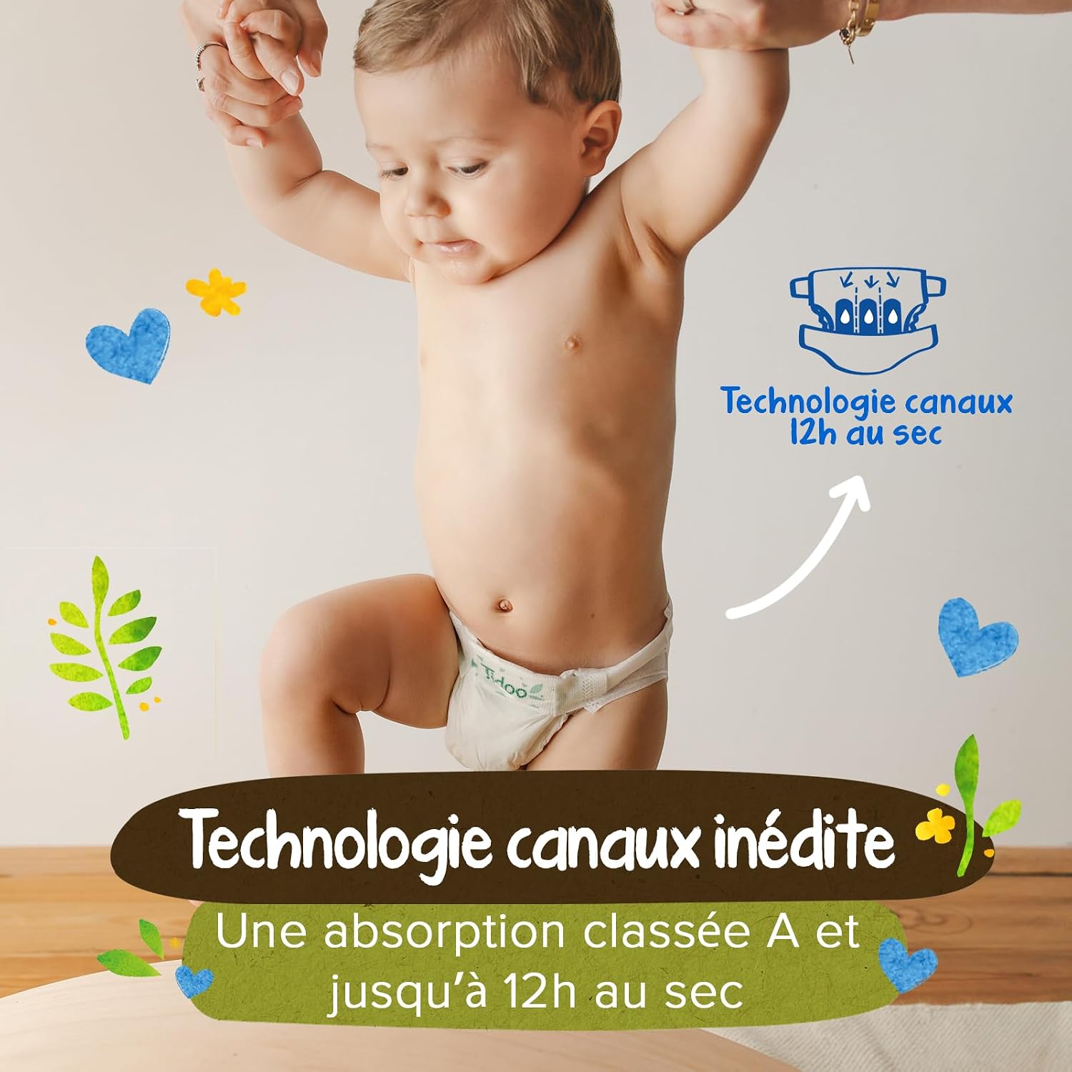 Thumbnail 6 de TIDOO Couches Taille 4 7-18 kg 👶