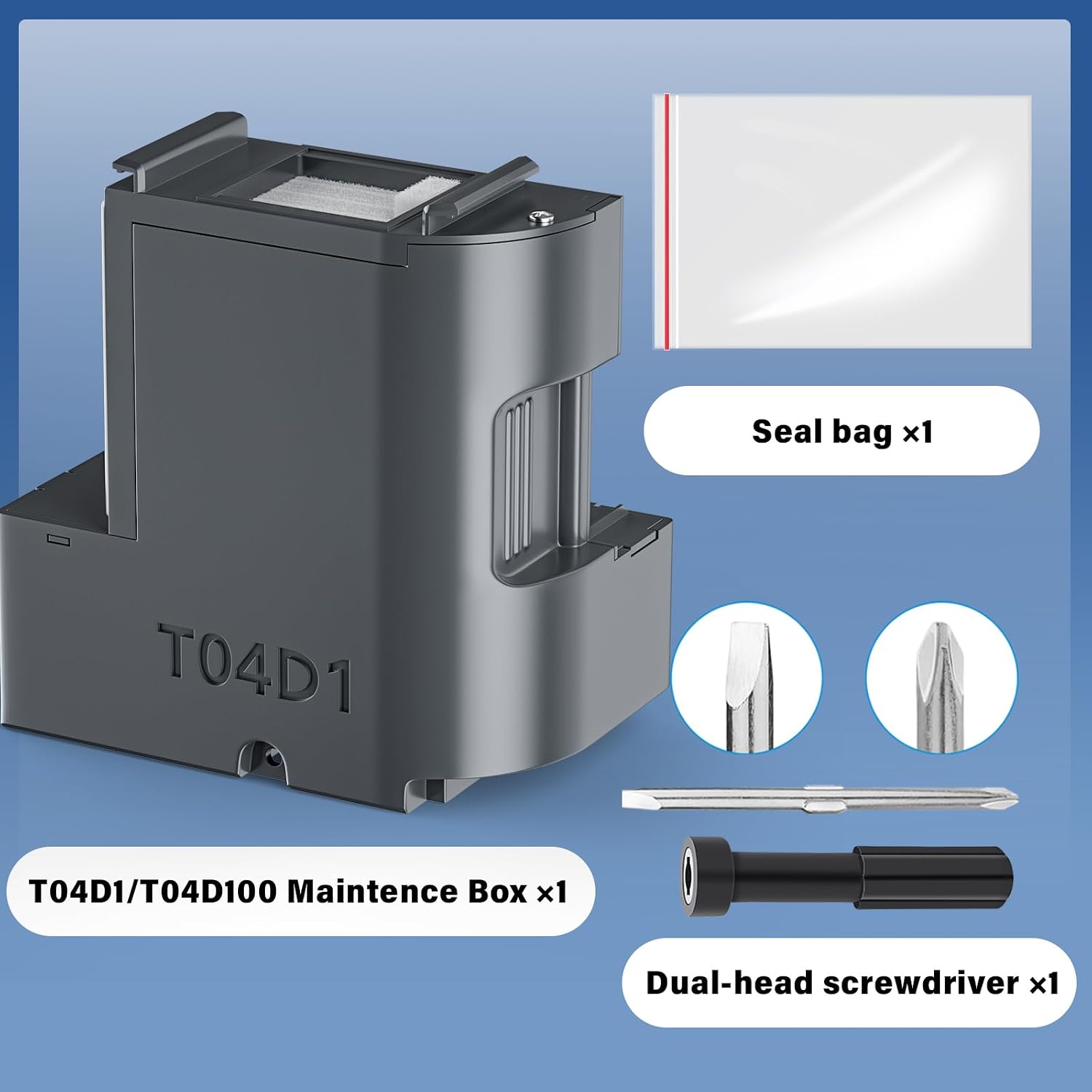 Detalle de Osinkjet OS-T04D1 Maintenance Box for Select Epson EcoTank and WorkForce Printers