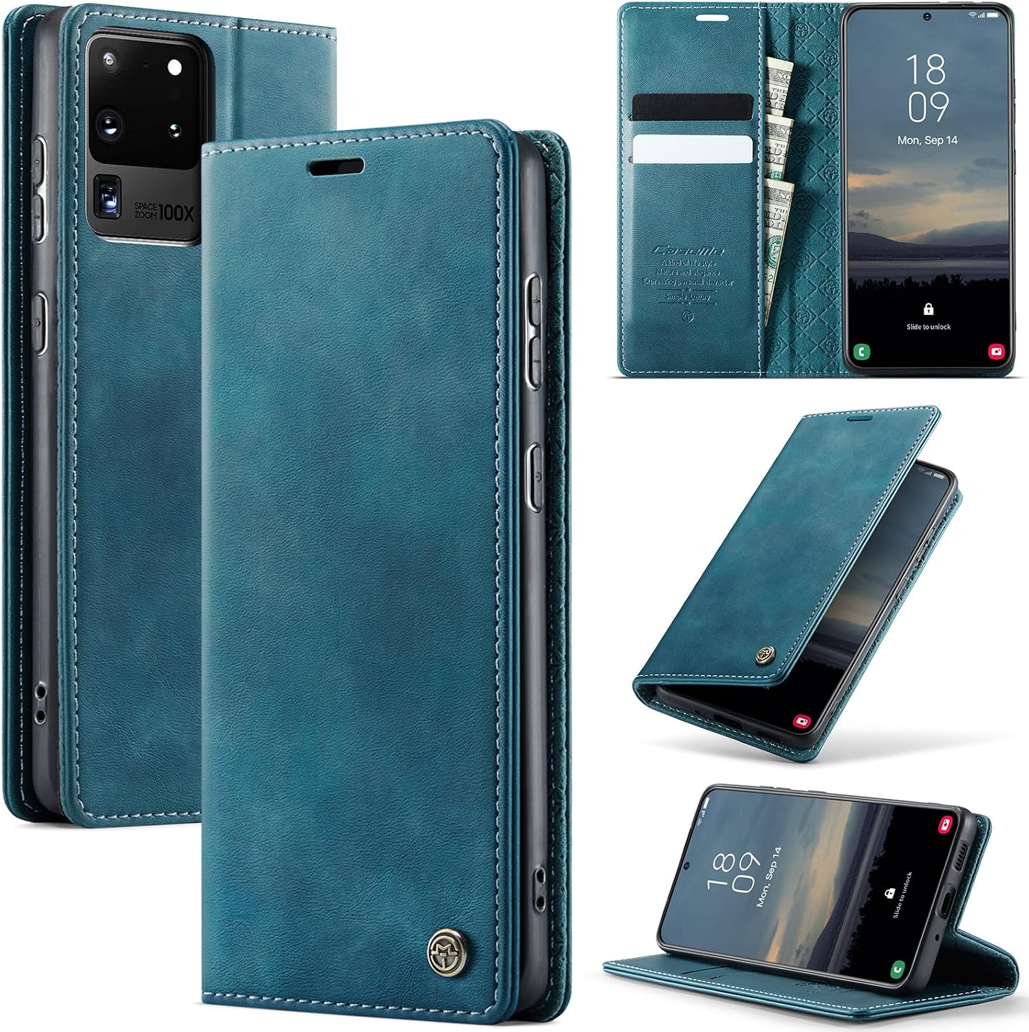 Detalle de Cracedily Wallet Case for Samsung Galaxy S20 Ultra