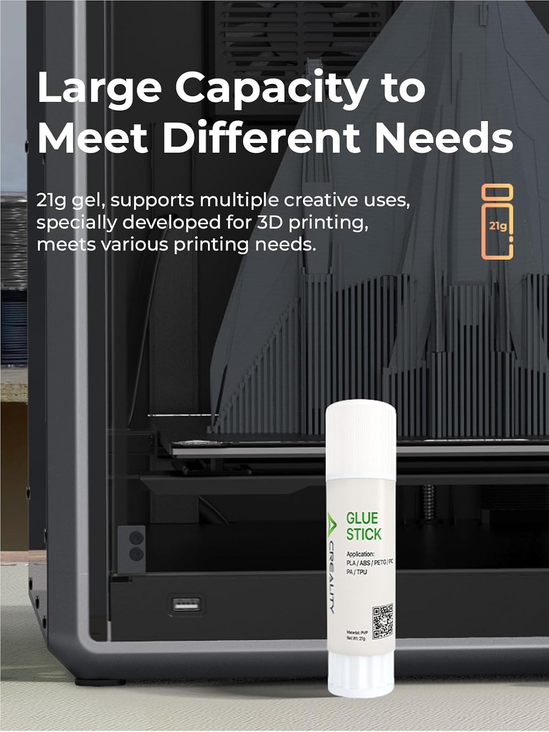Thumbnail 6 de Creality Glue-Stick-1_4008030067_LOCALUS1 3D Printer Adhesive Sticks, PVP