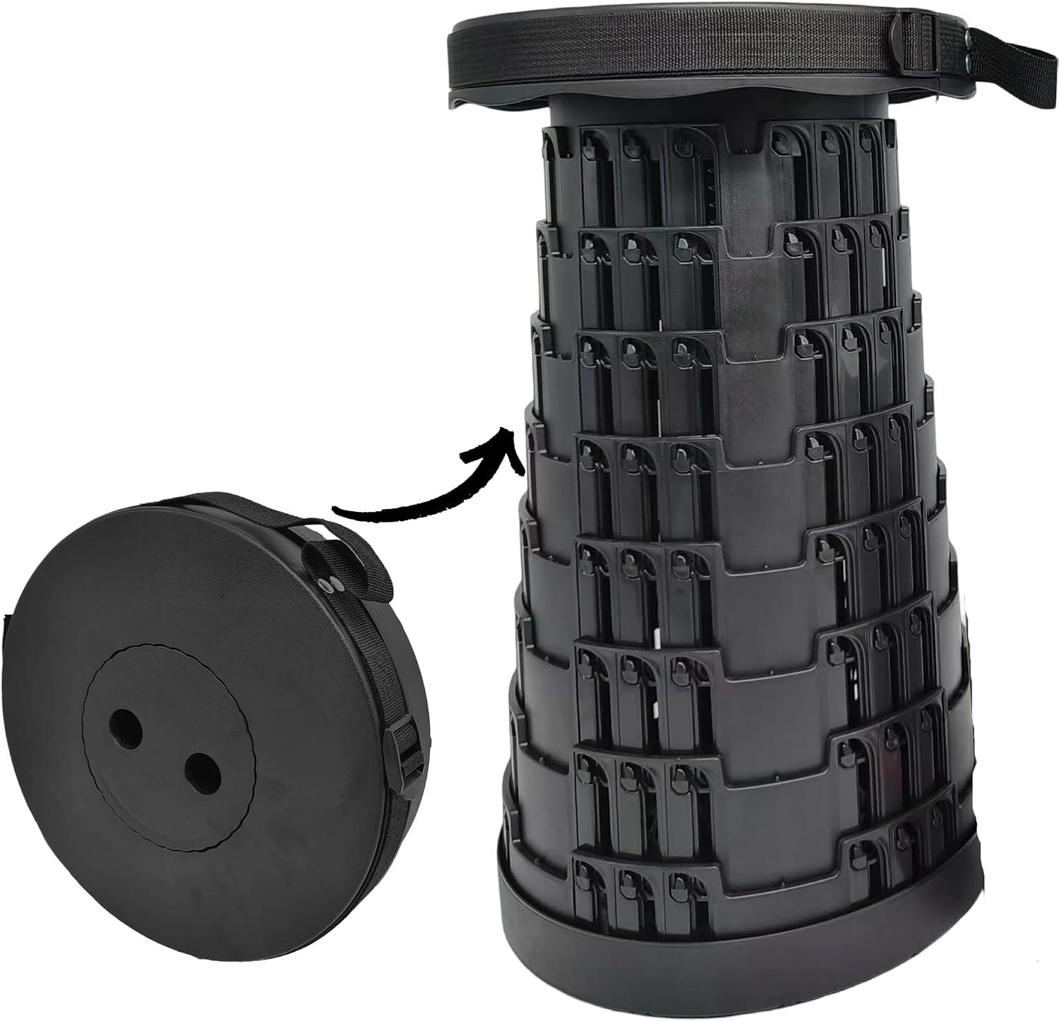 Thumbnail 2 de BARGAIN FACTORY Portable Folding Stool 1 kg