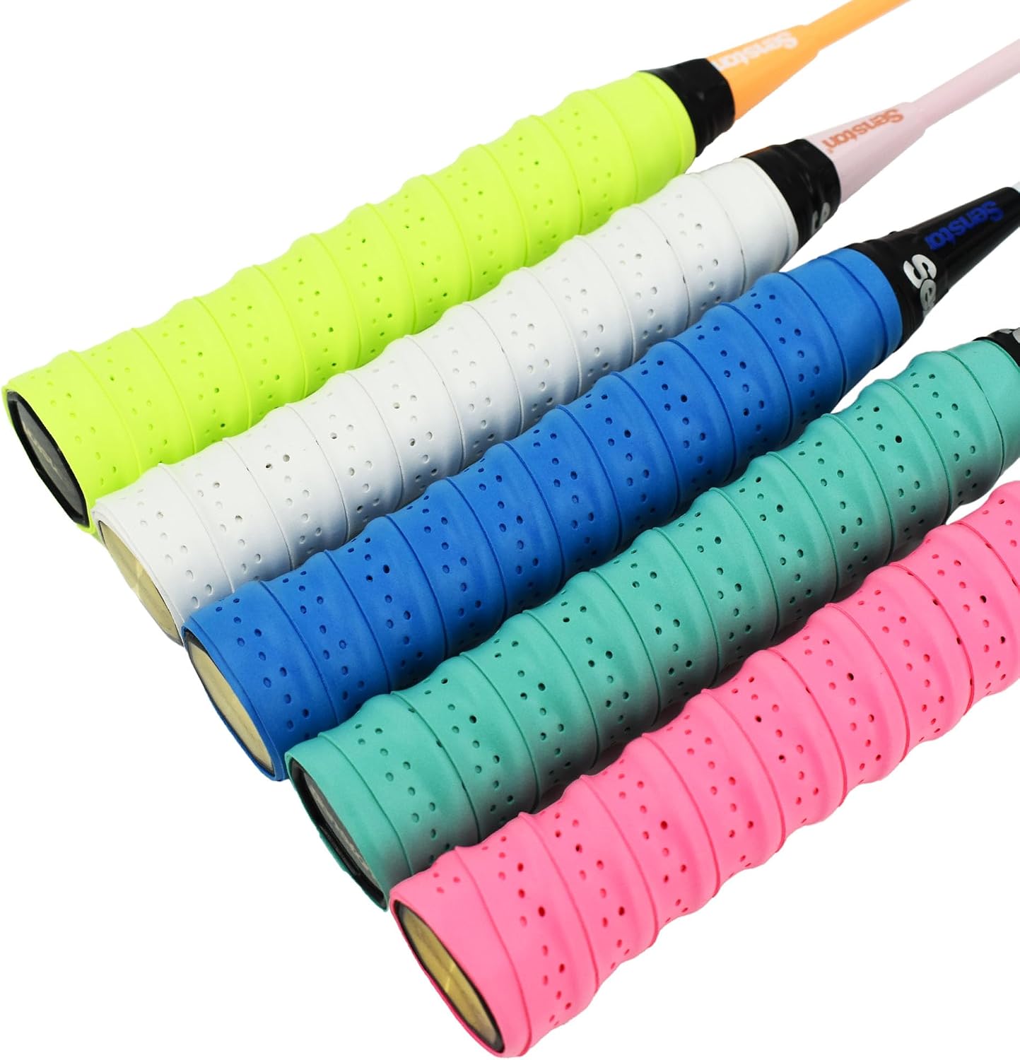 Thumbnail 6 de Senston PU Racquet Grip 5-Pack Overgrips for Tennis, Badminton and Squash