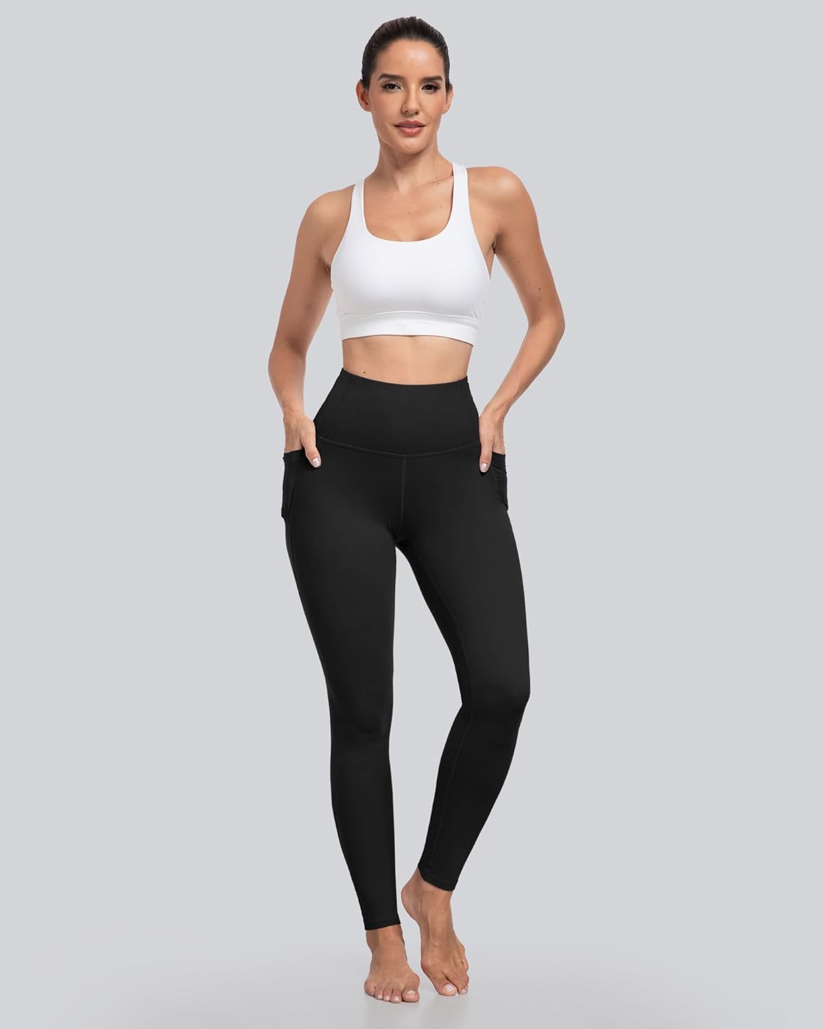 Thumbnail 1 de CHRLEISURE Leggings High-Waisted Tummy Control with Pockets 🩳