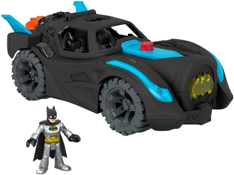 Thumbnail 6 de Imaginext Kit Batmobile avec Batman – Batmobile lumineuse et figurine Batman (30 cm)