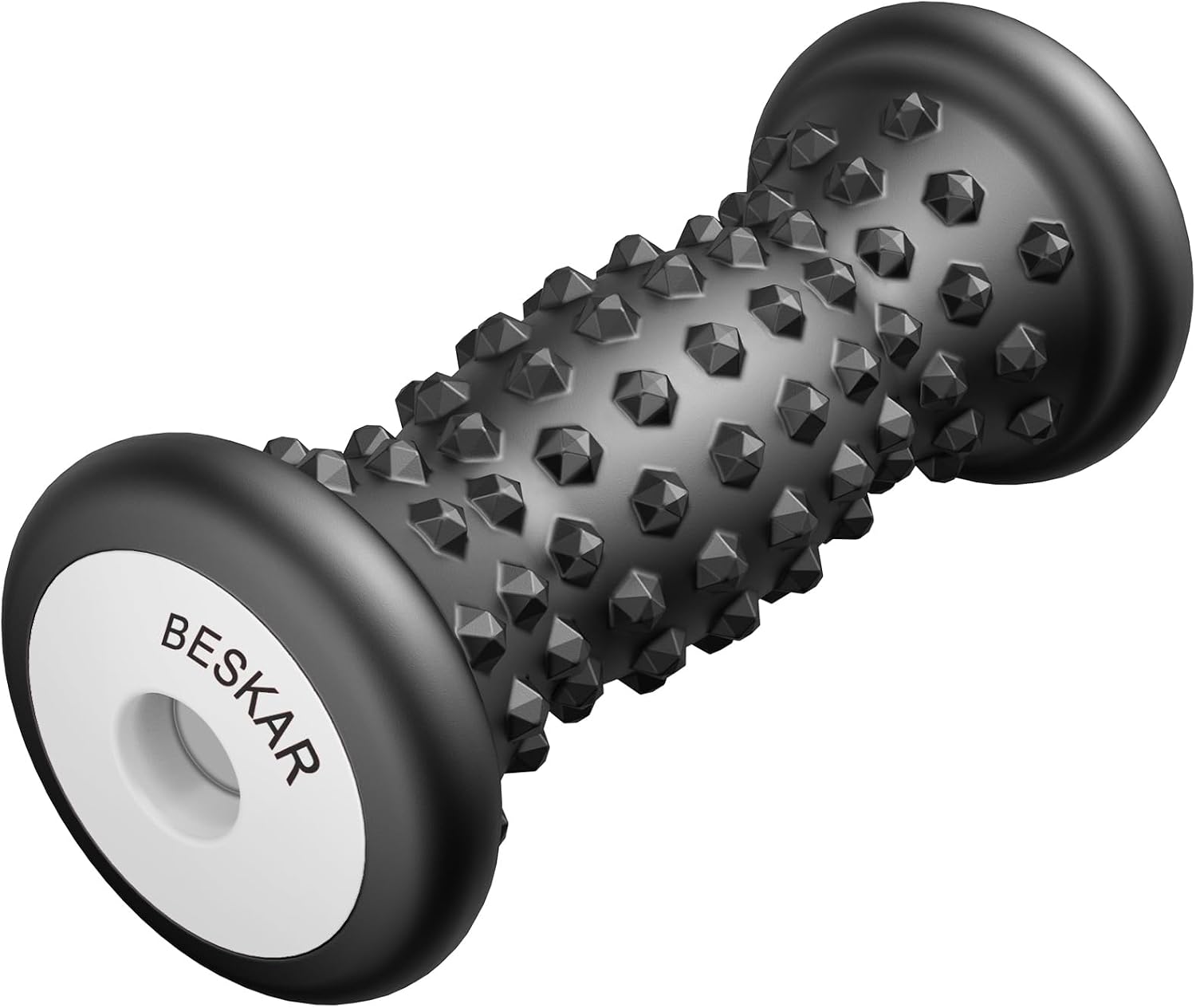 Detalle de BESKAR Fußmassageroller – ergonomische Massagerolle für Fußgewölbe & Plantarfasziitis-Linderung