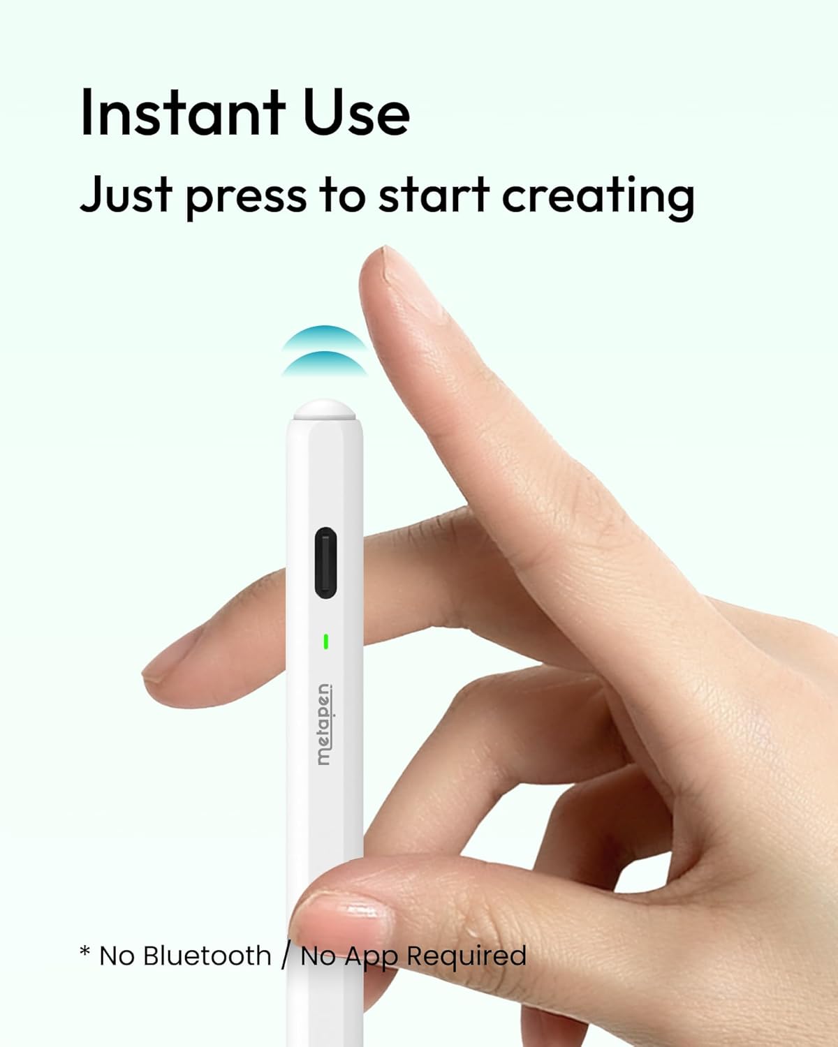 Thumbnail 5 de Metapen Pencil Air8 for iPad Pro & Air – High Precision Stylus 🖊