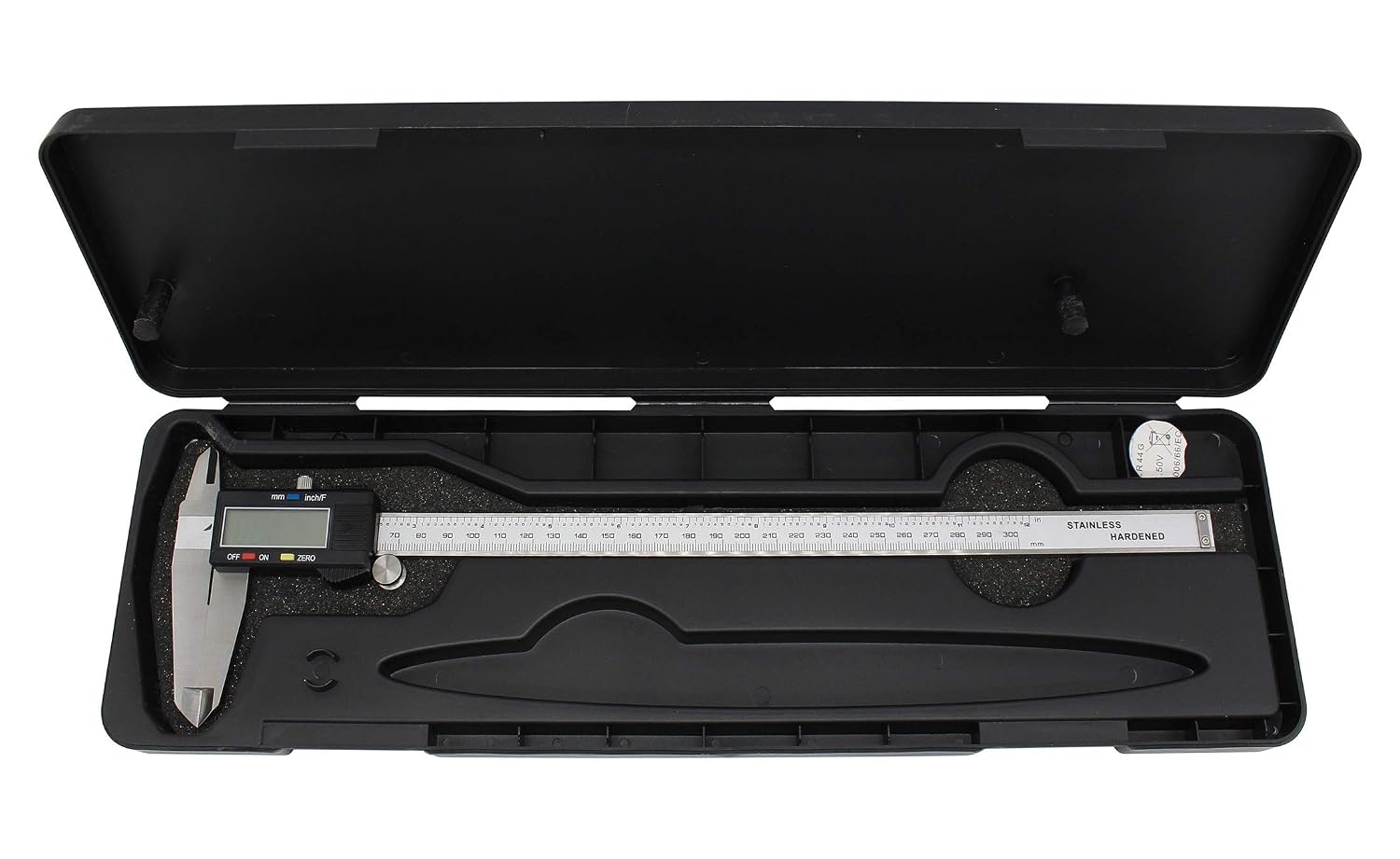 Detalle 1 de WONDERSUNM 0-12"/0-300mm Digital Caliper with Stainless Steel Body