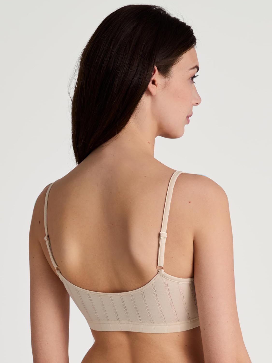 Thumbnail 3 de CALIDA Etude Toujours Bustier pour Femmes – Coton Pima haute qualité, fines rayures