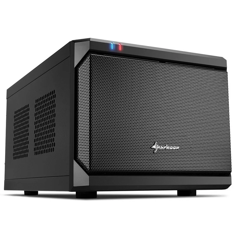 Detalle de Sharkoon QB One Mini-ITX USB 3.0 Negra