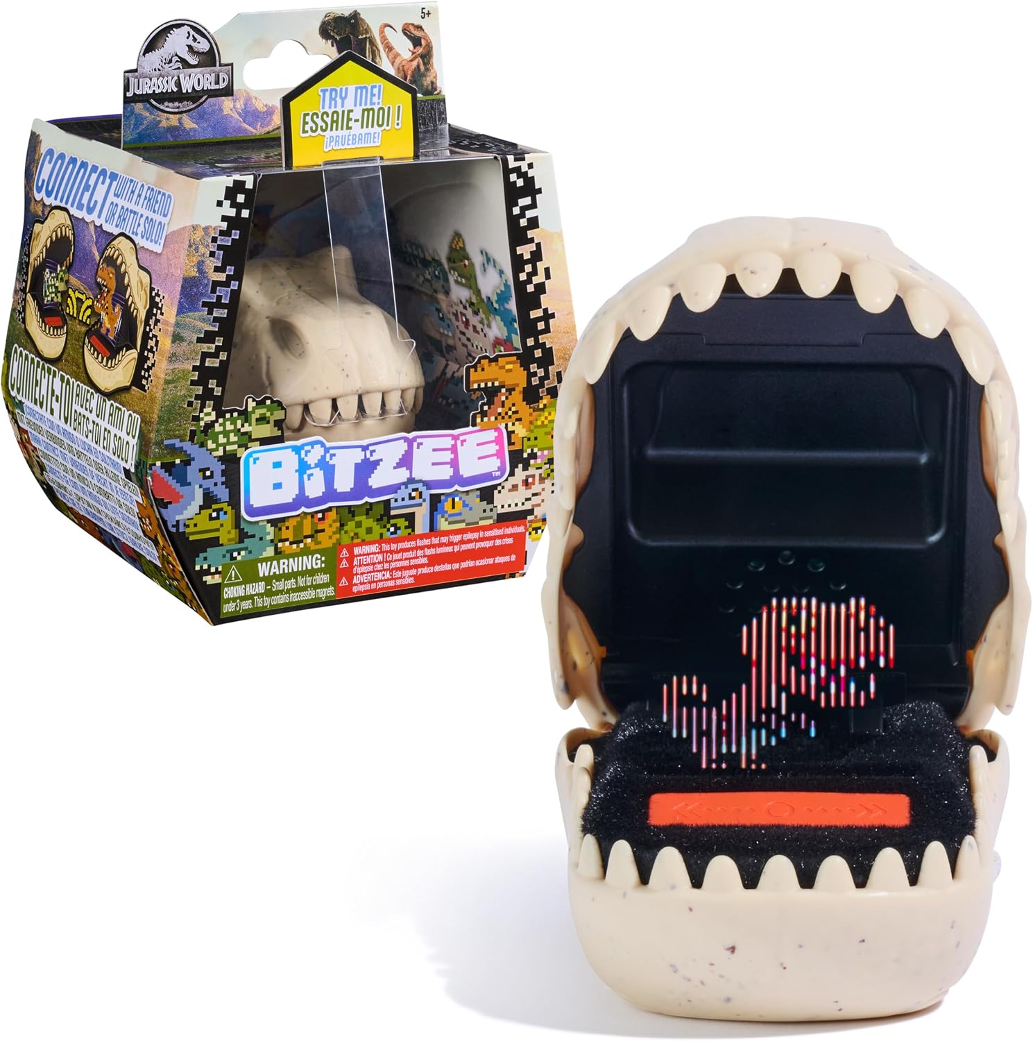 Detalle de Bitzee Jurassic World dinosauro 5+ 🦖