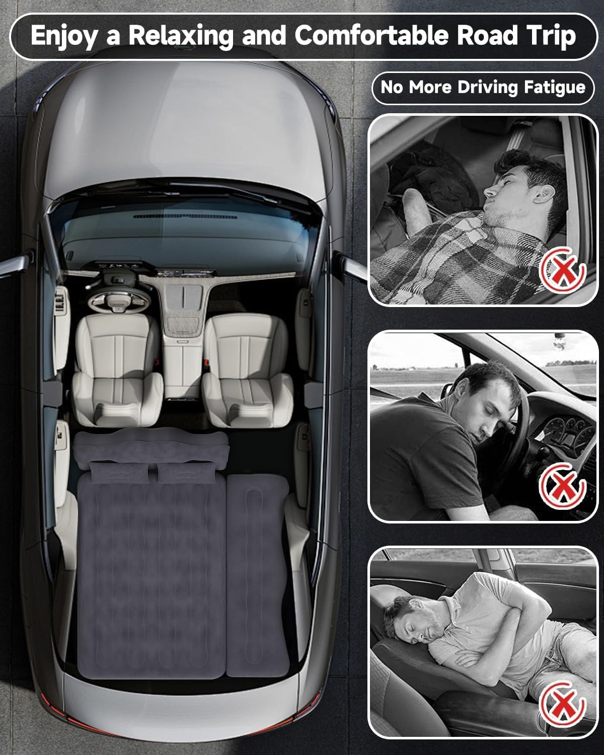 Detalle de Umbrauto Car Air Mattress PVC