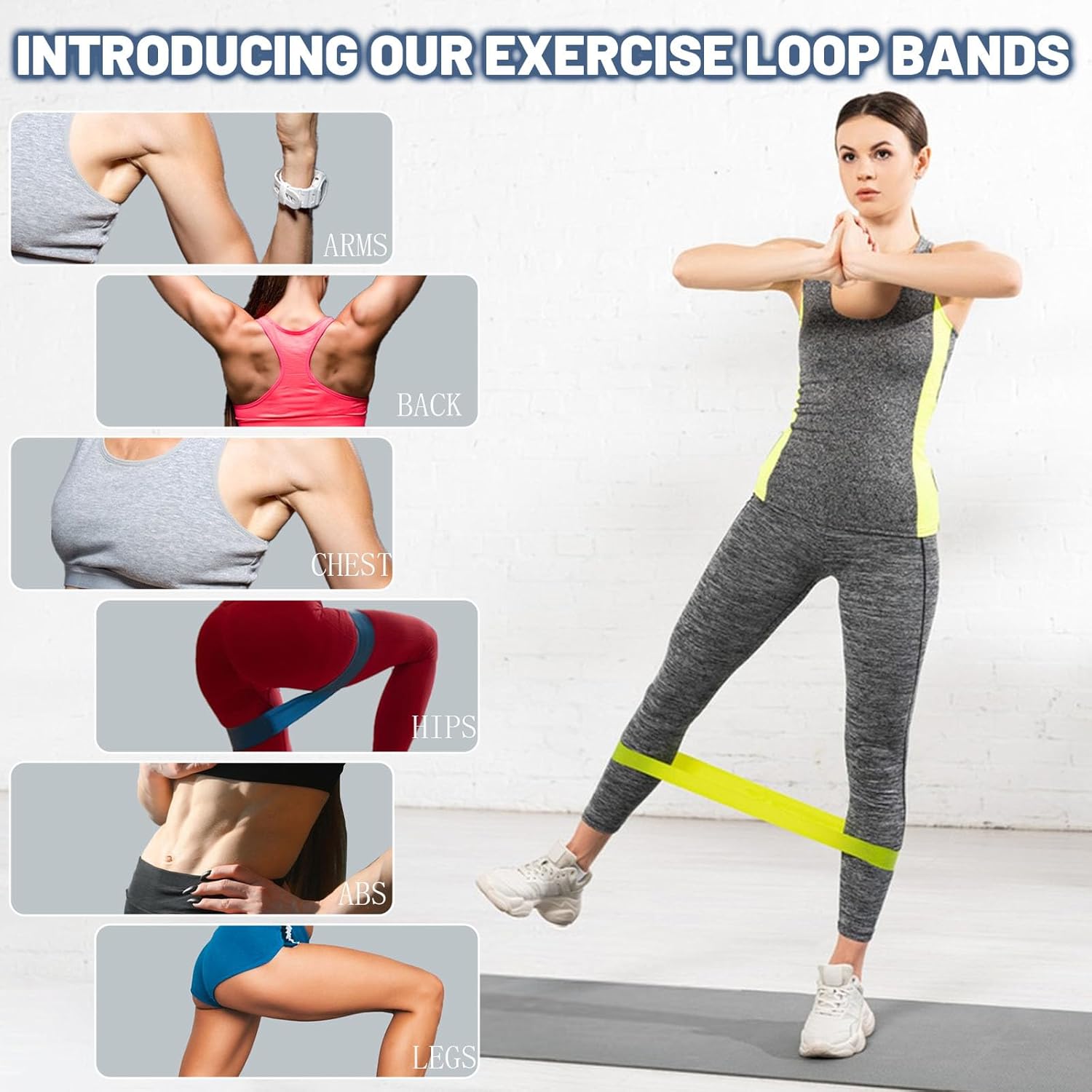 Thumbnail 3 de Resistance Bands 5‑Piece Set