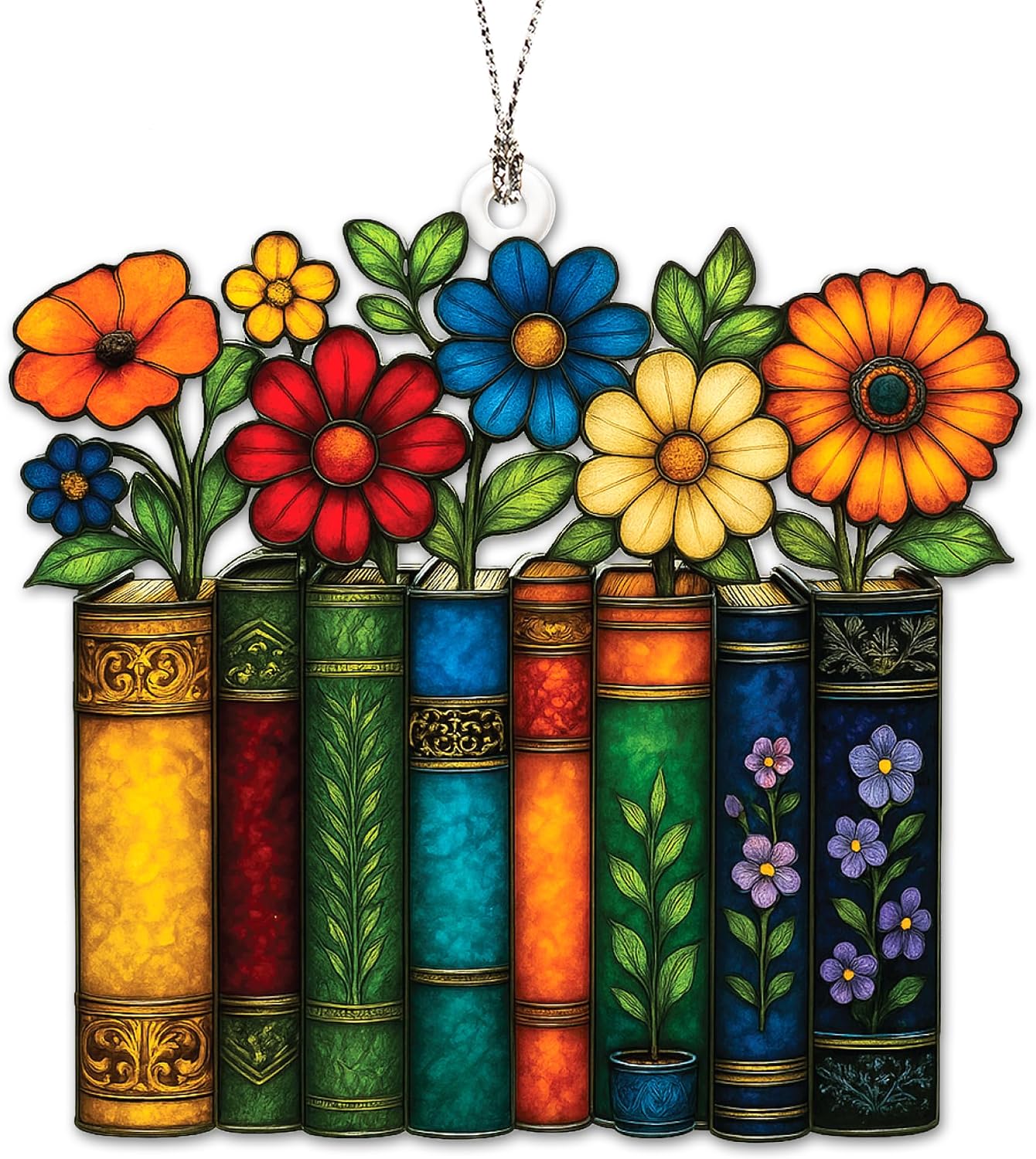 Detalle de Christmas Book Ornament 2026