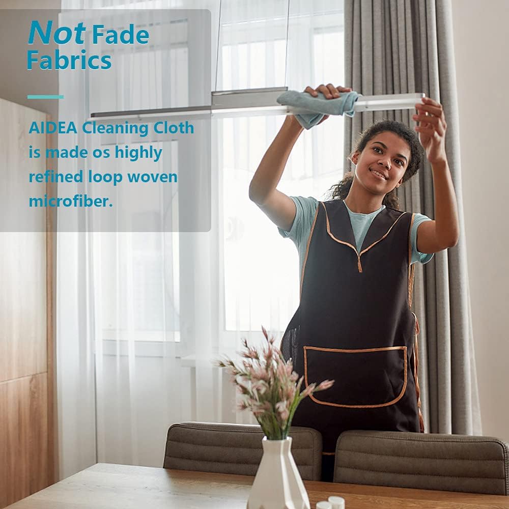 Detalle 2 de AIDEA Lot de 24 chiffons microfibre 30 x 30 cm