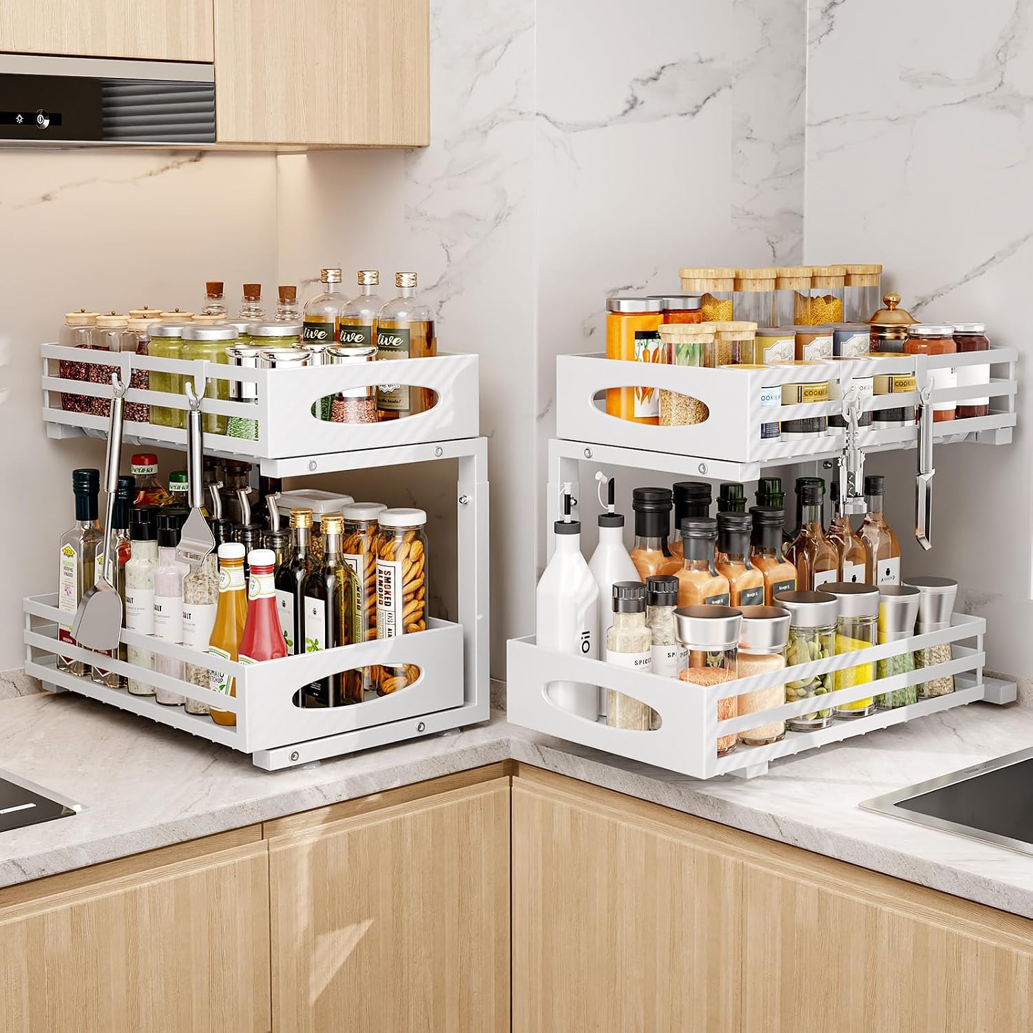 Thumbnail 1 de mixeshop Under Sink Organizer 16" 2-Tier