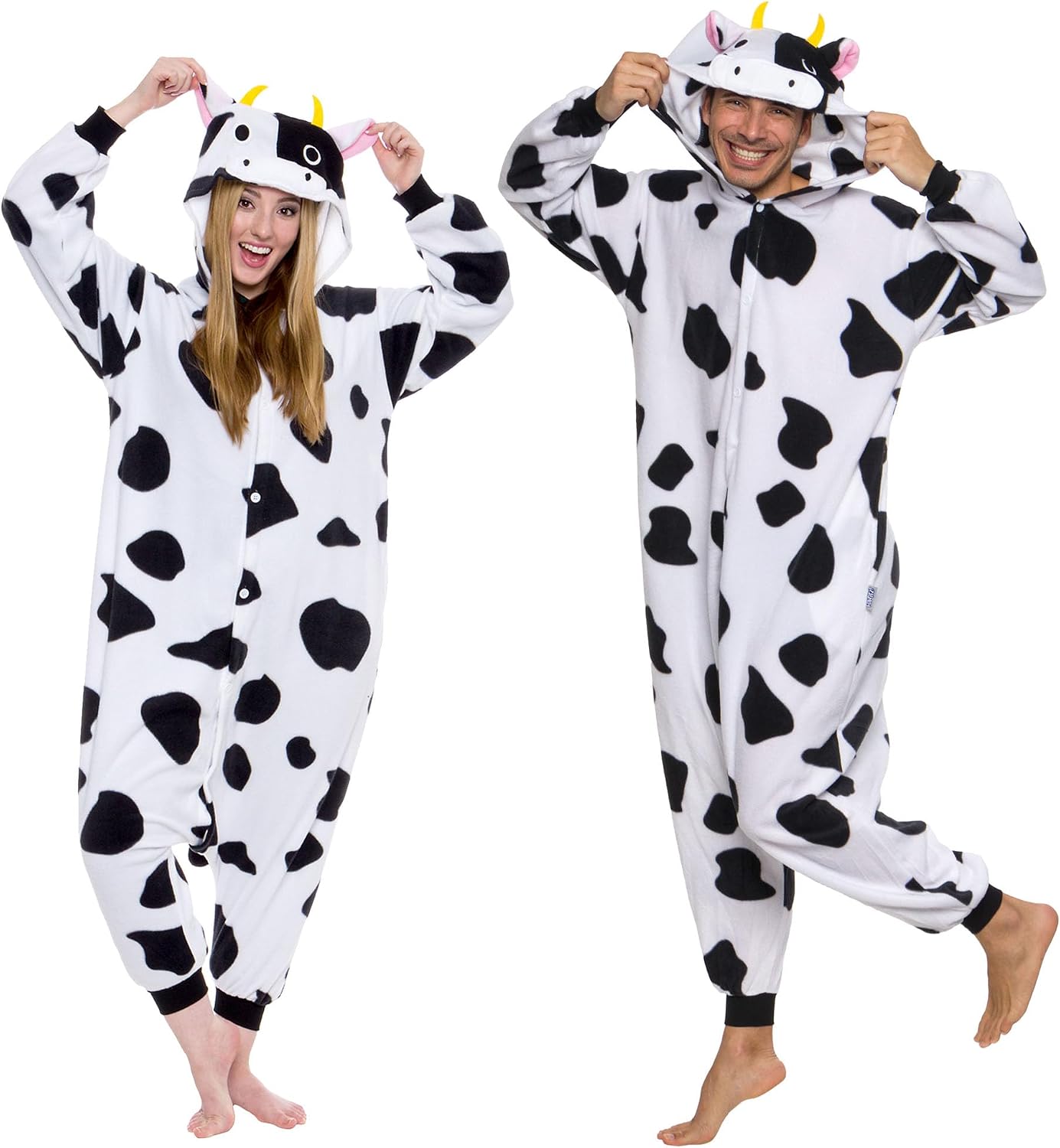 Detalle de Funziez! Adult Animal Onesie Costume with Hood, Button Closure and Pockets