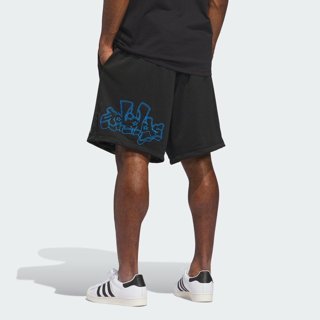 Thumbnail 3 de Pantalón corto Skateboard x KOGANCULT BBALL de Adidas – negro