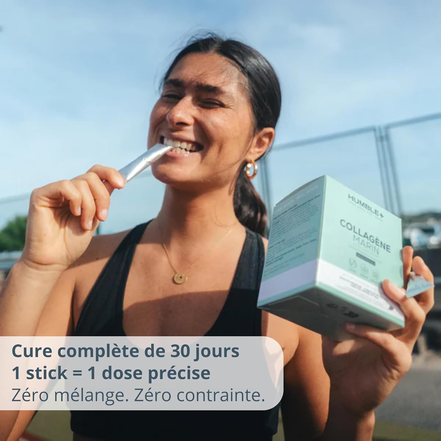 Thumbnail 2 de Humble+ Collagène Orodispersible – Tripeptides Marin Hydrolysé, 30 sticks