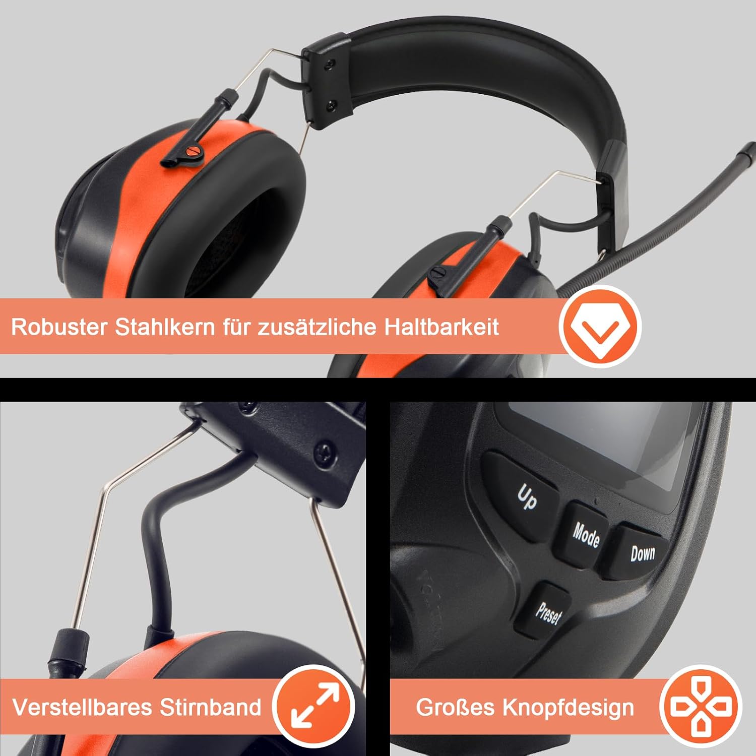 Thumbnail 4 de PROTEAR Bluetooth 5.3 Gehörschutz 30 dB