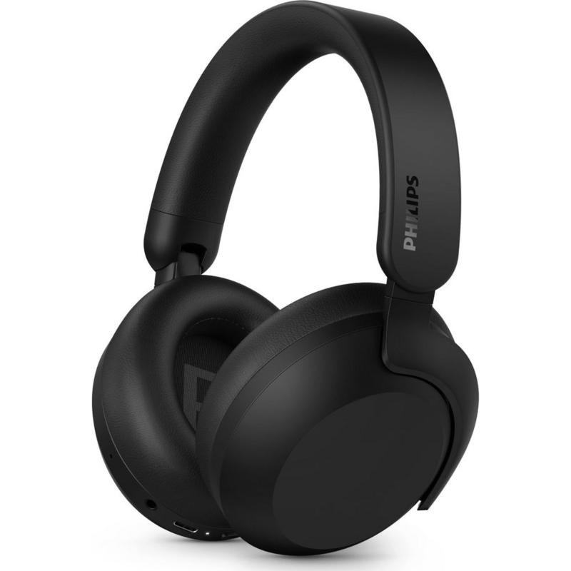 Detalle 2 de Auriculares Philips TAH8000EBK/00: ANC híbrido, Bluetooth 5.4 y 70 h de autonomía