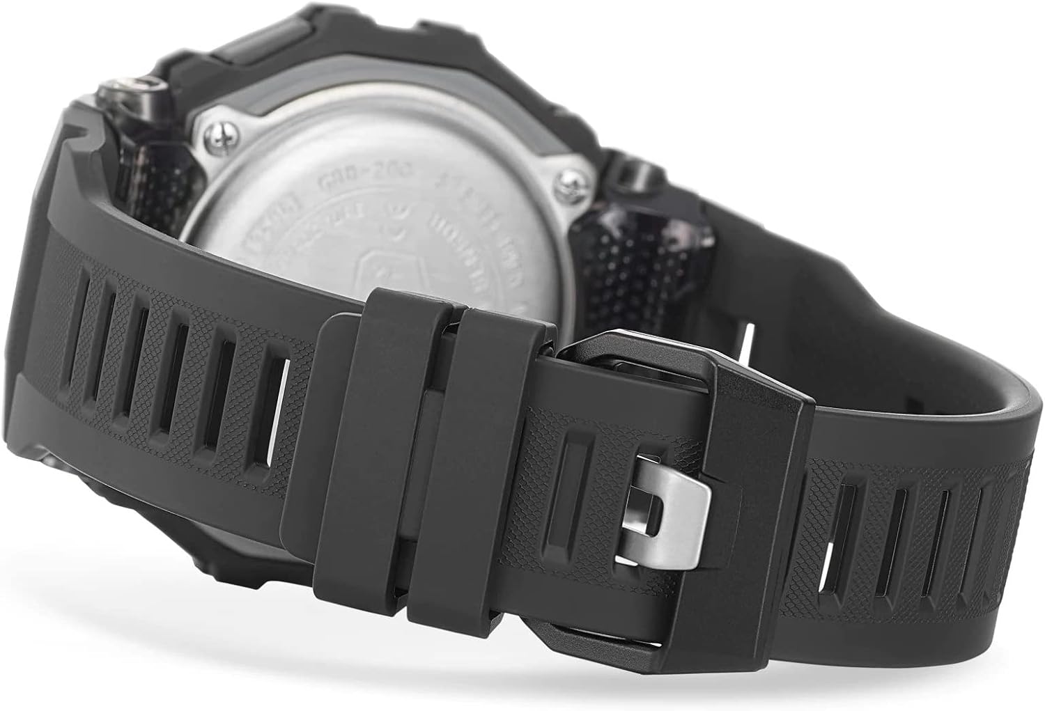 Detalle de Casio G-Shock GBD-200-1ER Herrenuhr aus Kunstharz, wasserdicht bis 200 m