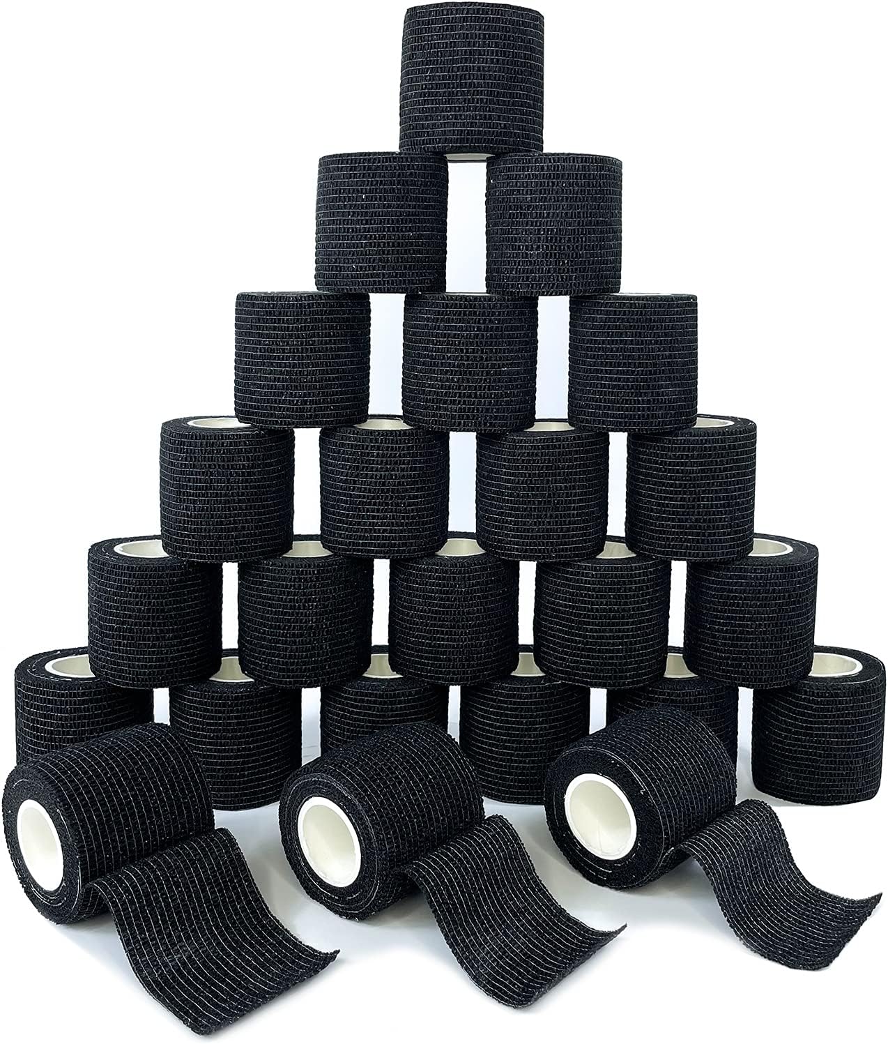 Thumbnail 6 de CARBOU 03303502 Self-Adhesive Bandage Wrap, 2 in x 5 yd, 24-Pack, Black