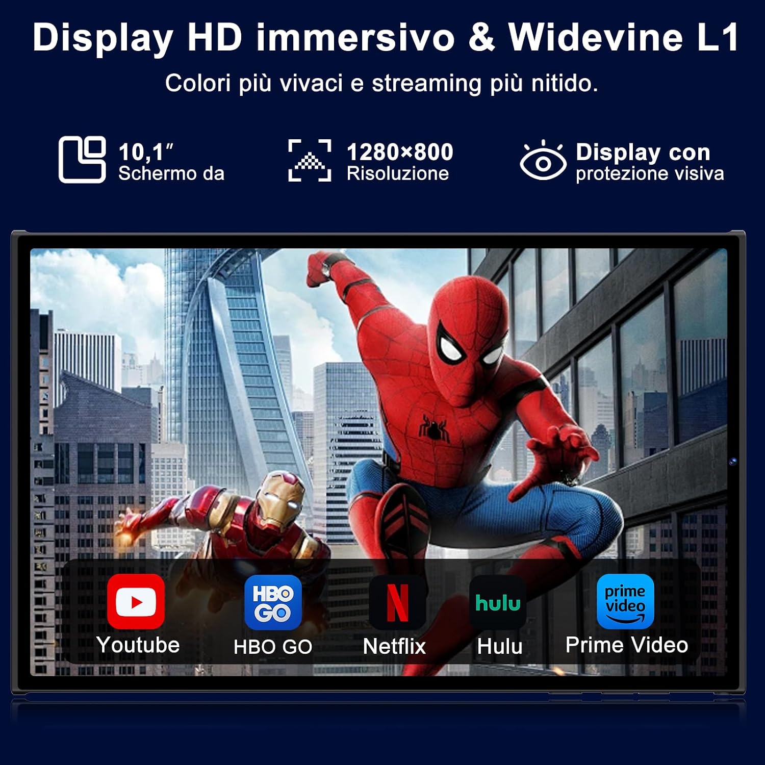 Thumbnail 3 de Tablette SKYEGG K16 Android 15 avec Gemini AI, 10 pouces, 30 Go RAM, 128 Go ROM, 2 To d’extension, WiFi 6 et clavier inclus
