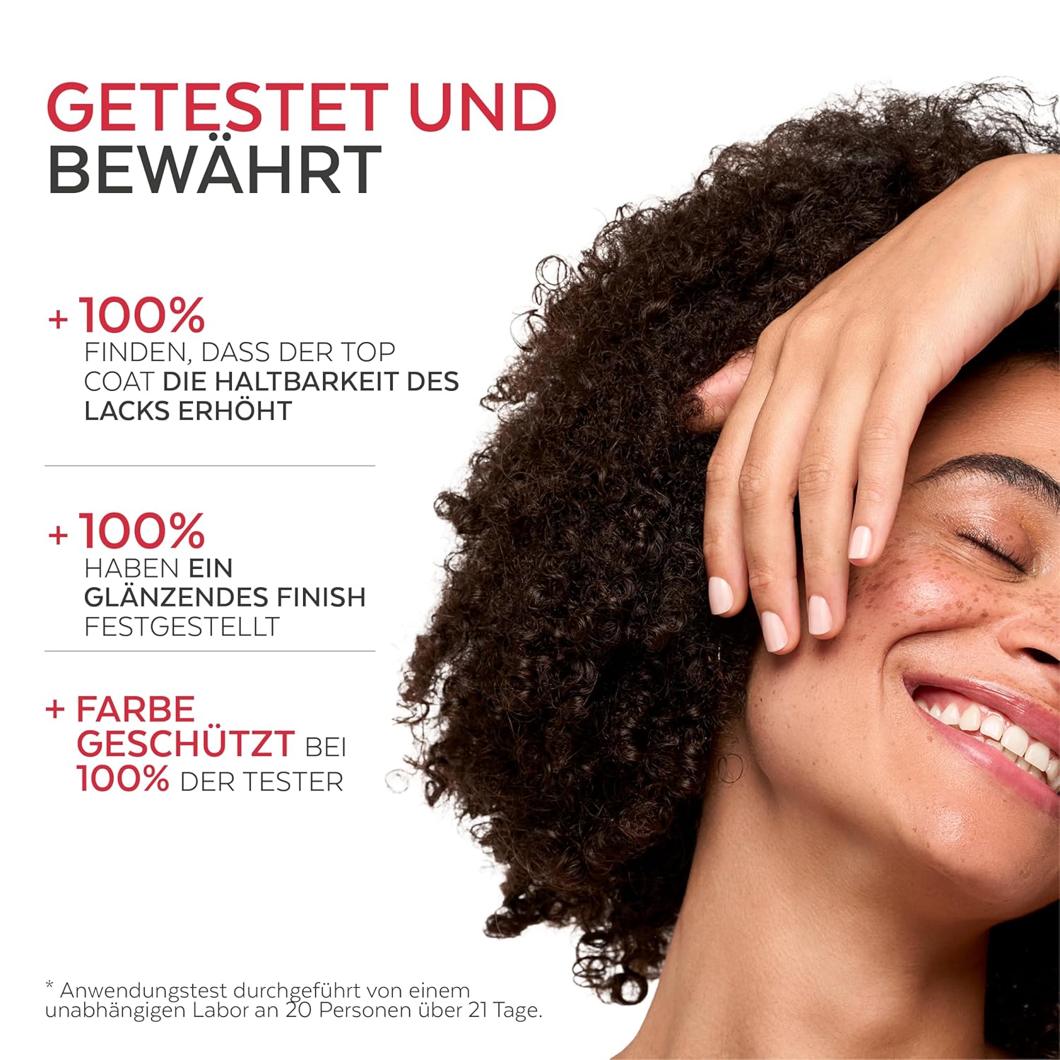 Thumbnail 2 de PODERM Top Coat Glanz & Schutz mit Teebaumöl – Color Care für langanhaltenden Nagellack-Finish