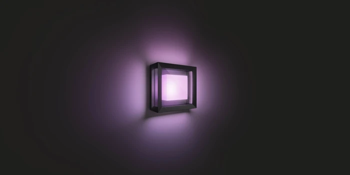 Detalle de Philips Hue Econic Wandleuchte 4er-Pack