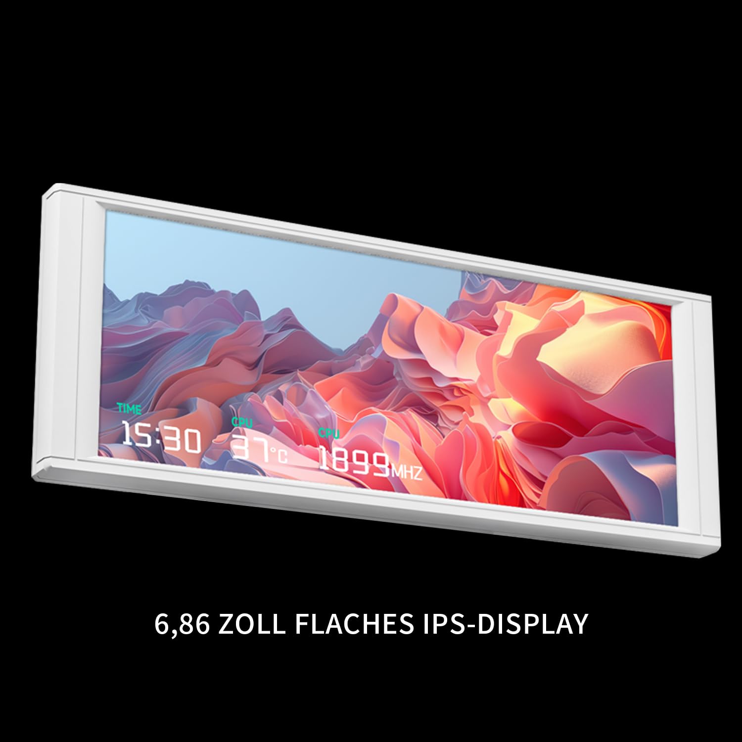 Thumbnail 6 de Thermalright Trofeo Vision LCD Weiß 6,86-Zoll – Vollfarb-LCD Display für CPU-Wasserkühlung