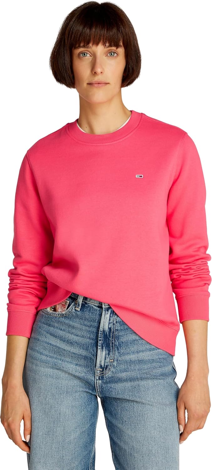 Thumbnail 6 de Tommy Jeans Donna Pullover con Collo Rotondo – comfy e stile senza sforzo