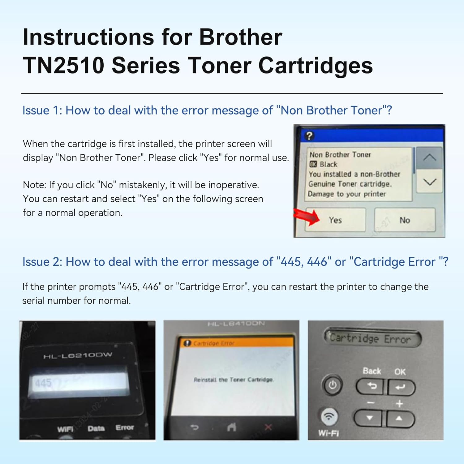 Thumbnail 5 de MYCARTRIDGE TN2510XL Toner 3000 pagine 🖨