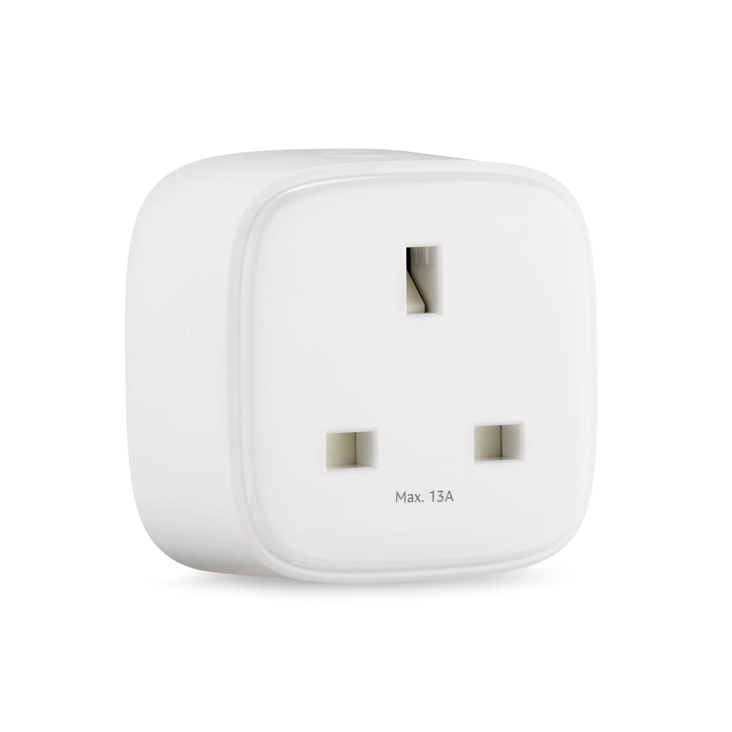 Detalle de Amazon Basics Single Outlet Indoor Wi-Fi Smart Plug (Alexa Only) – UK, 1 Pack