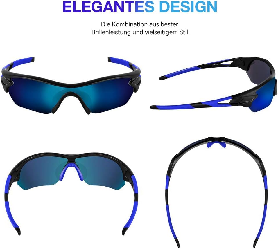 Thumbnail 1 de BEACOOL Polarized Sports Sunglasses UV400