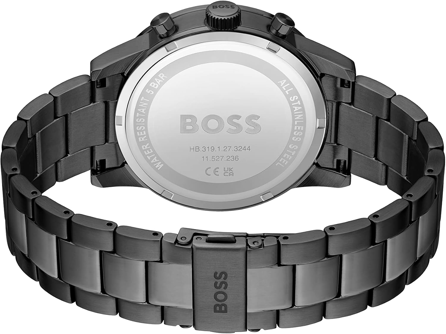 Thumbnail 2 de BOSS Orologio cronografo al quarzo da uomo ALLURE con cinturino in acciaio inox grigio, 1513924