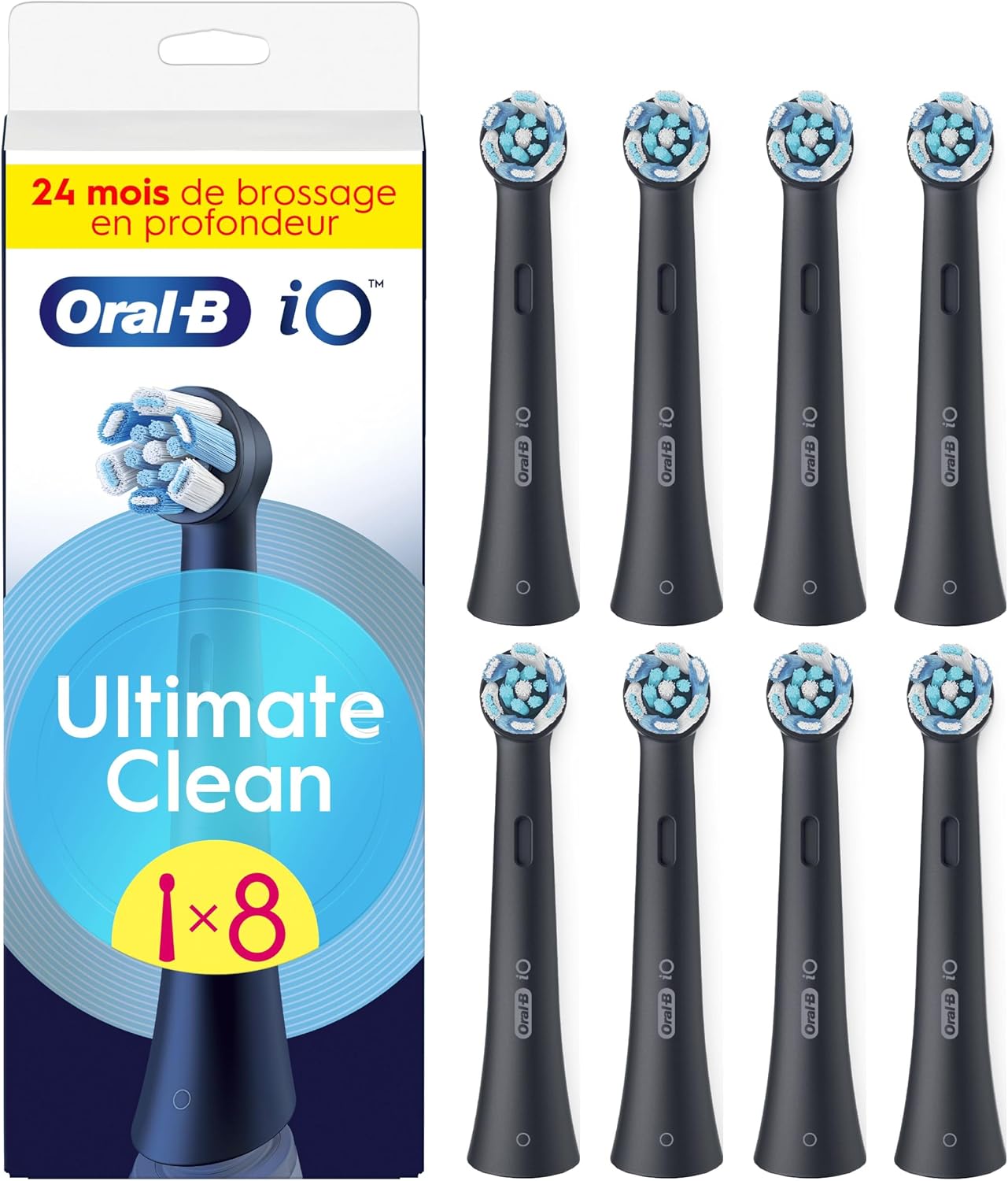 Detalle de Oral-B Lot De 8 Brossettes Ultimate Clean iO