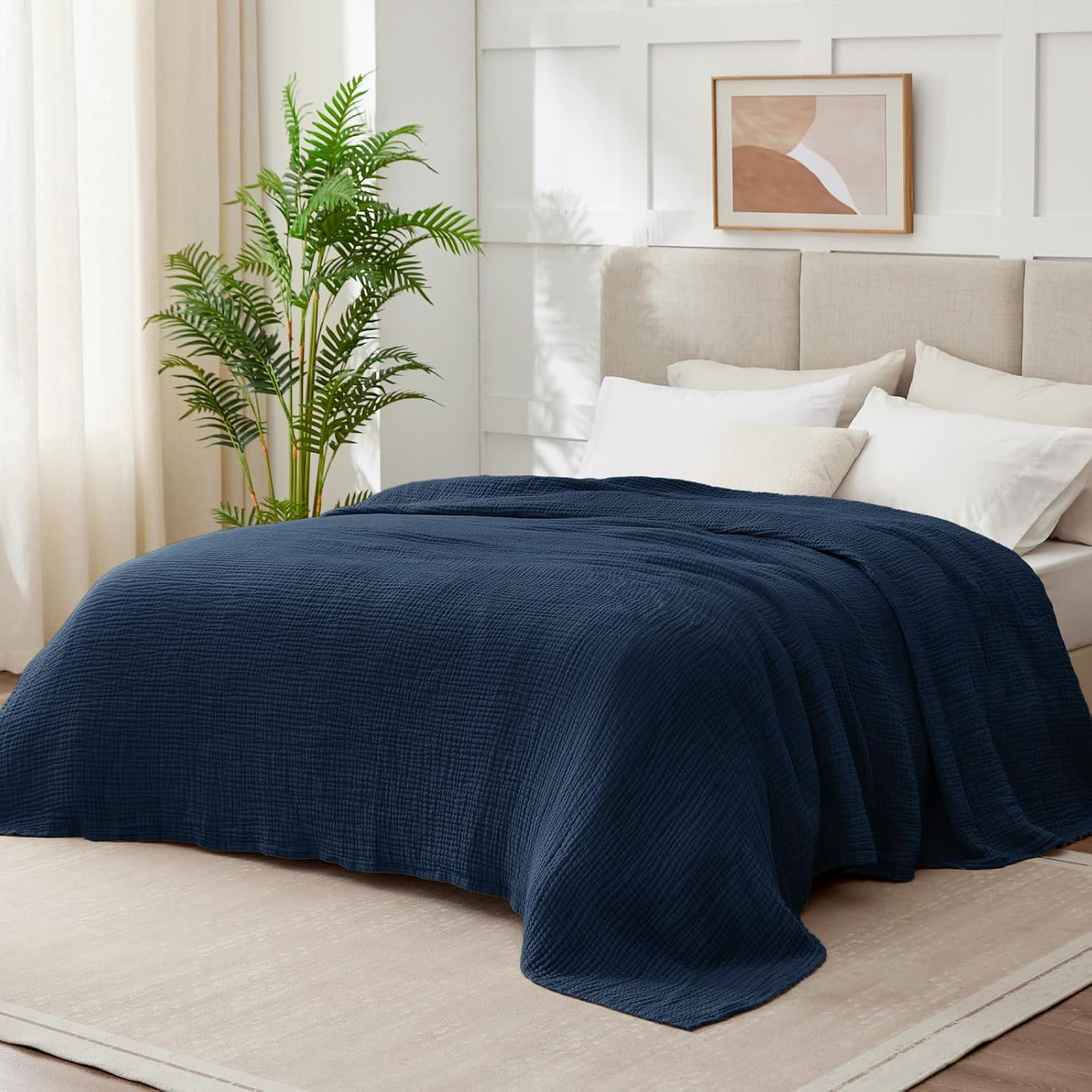 Thumbnail 4 de Kozyhvn King 100% Cotton Muslin Blanket
