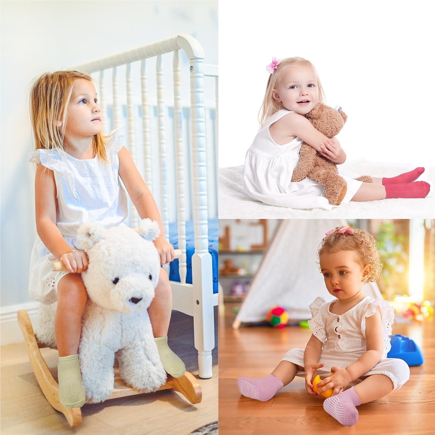 Thumbnail 6 de ARERWA Antirutschsocken Kinder (12 Paar) – Stoppersocken mit ABS für Babys & Kinder