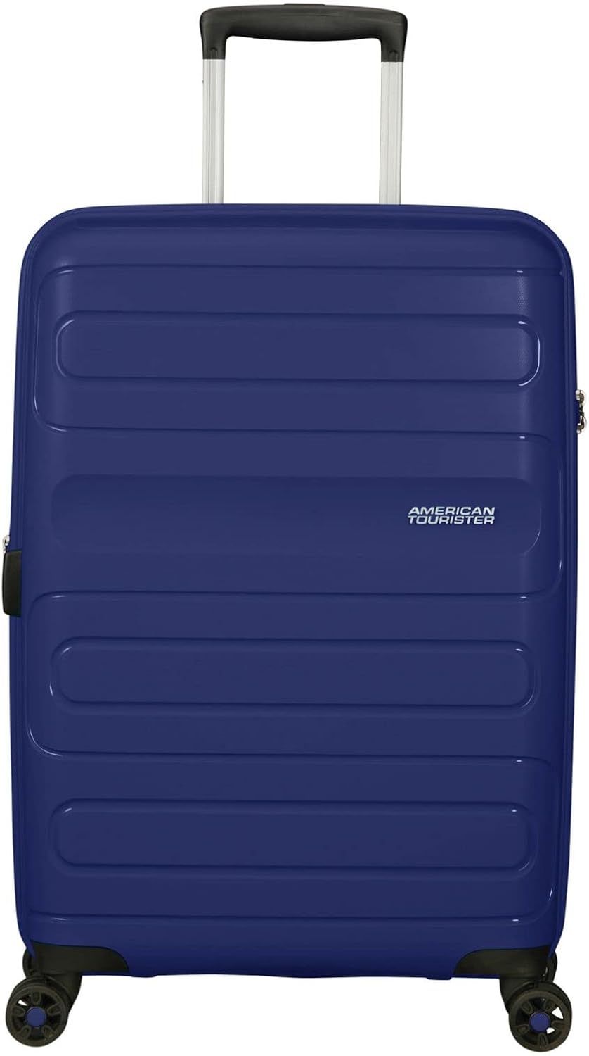 Detalle de American Tourister Sunside Spinner M extensible – Valise cabine bagages dark navy