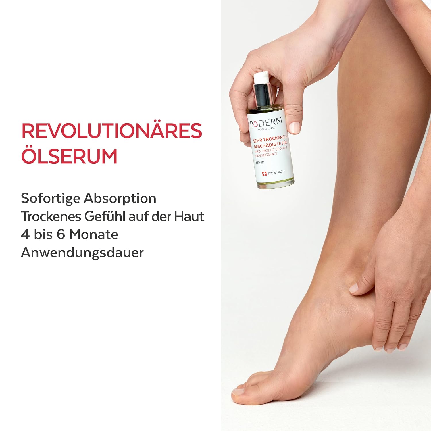 Detalle de PODERM Serum 24 Stunden 🦶
