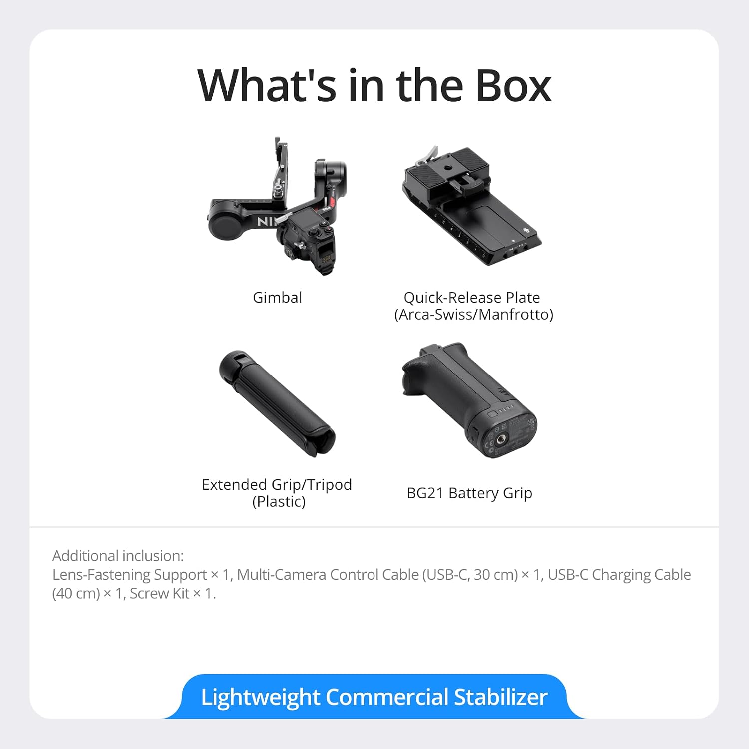 Detalle de DJI Camera Gimbal RS 4