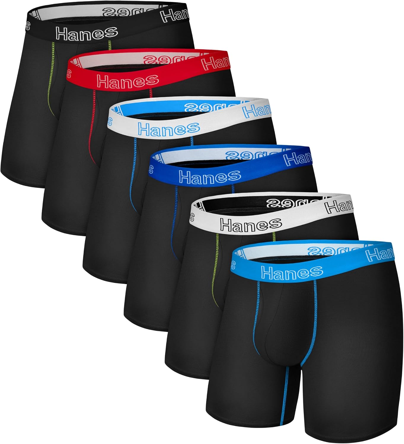 Detalle de Hanes Boxer Briefs Moisture-Wicking 🩲